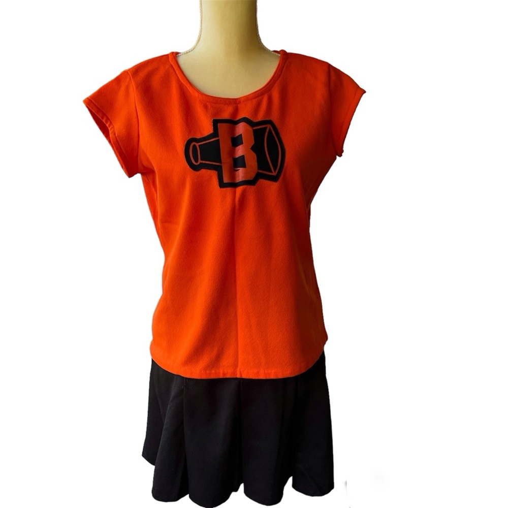 Halloween Cheerleading Costume Size Medium Washable Knit